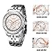 Gute Mens Elegant Automatic Mechaincal Wrist Watch Day & Date Golden Hands Luminous Tachymeter