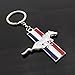 ESMPRO for Ford Mustang 3D Pony Horse Chrome Metal Key Chain Car Logo Keychain Keyfob Keyring