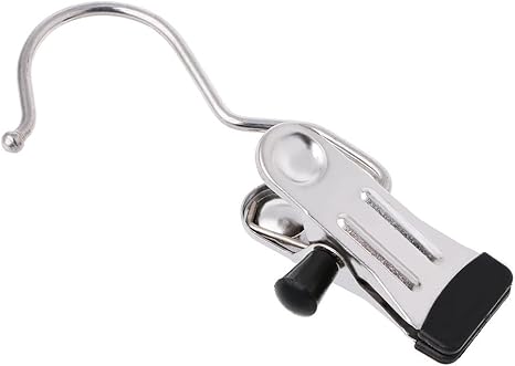 wuweiwei12 Stiefelaufhänger Halteklammern tragbar Wäschehaken zum