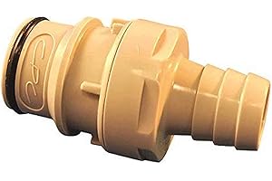 CPC (Colder) HFCD22612 CPC (Colder) HFCD22612 Quick-disconnect fittings, Valved hose barbs inserts, PP, 3/8"