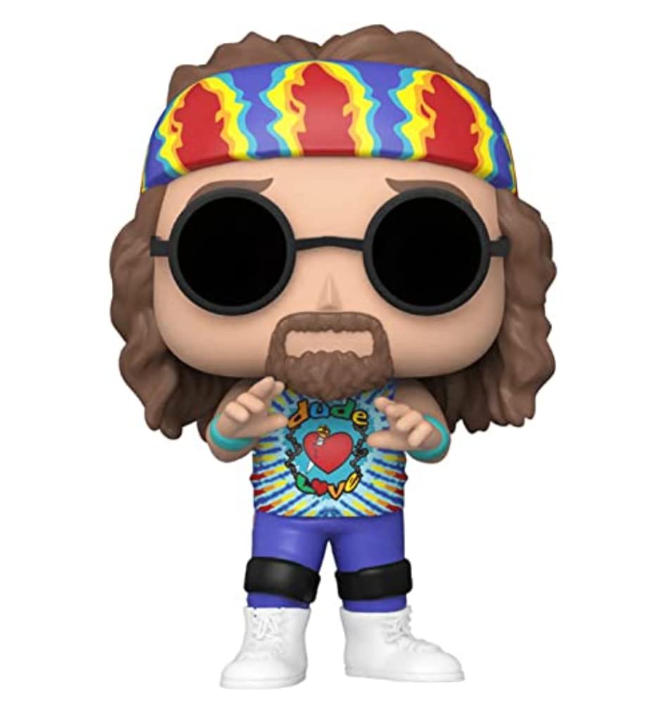 Funko POP! WWE: Dude Love - Mick Foley - Collectable Vinyl Figure - Gift Idea - Official Merchandise - Toys for Kids & Adults - Sports Fans - Model Figure for Collectors and Display