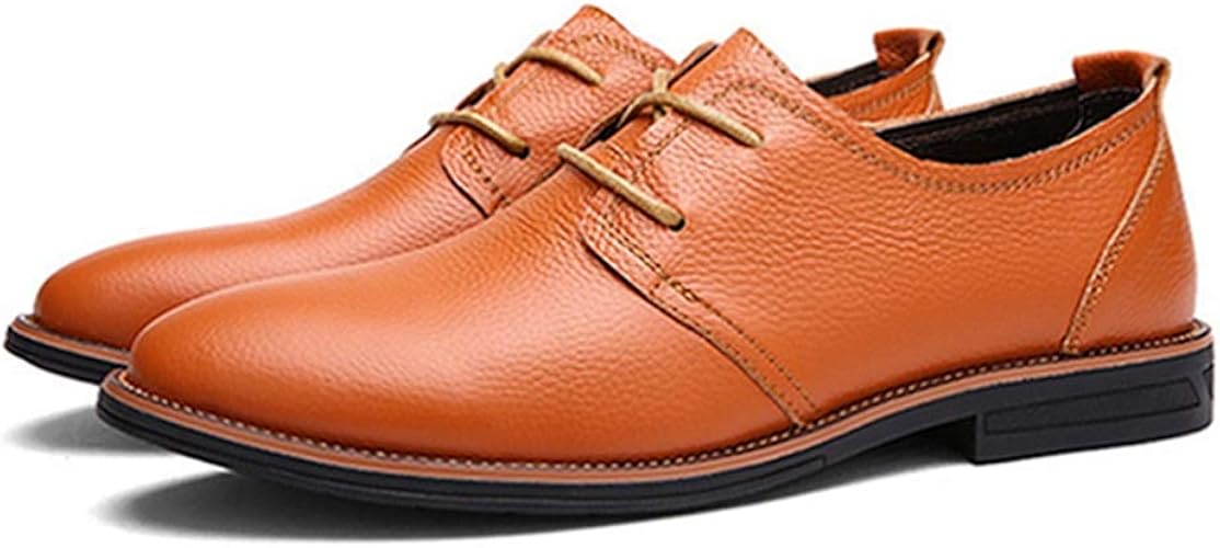 Amazon ビジネスシューズ メンズ 革靴 皮靴 紳士靴 男性の 結婚式 フォーマル 冠婚葬祭 黒 ブラック 茶色 ダークブラウン 大きいサイズ ドレース レースアップシューズ カジュアルシューズ ビジネスシューズ
