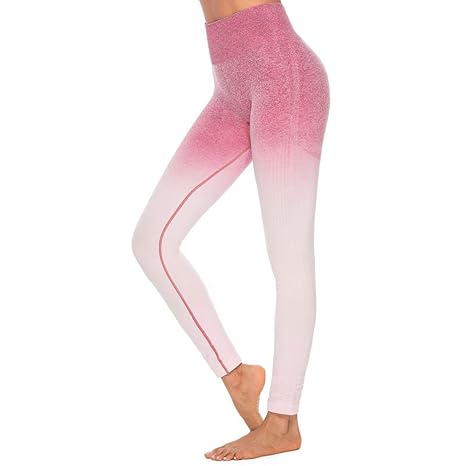 Felicove Damen Sport Leggings, Drucken Leggings Damen Fitness-Sporthose Gym Yoga Athletische Hosen Winterleggings Thermoleggi