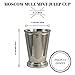 Alchemade 12 Ounce Stainless Steel Tumbler - Derby Cup Without A Handle For Mint Juleps, Cocktails, and Your Favorite Drink - Keeps Drinks Cold Longer