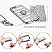 Maxdara iPhone 8 Plus Case iPhone 7 Plus Glitter Striped Cute Women Case Bling Shiny Diamond Rhinestone with Kickstand Ring Stand Case for iPhone 6Plus 6S Plus 7 Plus 8 Plus 5.5 inches (Silver)