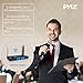Pyle 16 Channel Wireless Microphone System - Portable UHF Digital Audio Mic Set with 2 Handheld Dynamic Mic, Receiver, Dual Detachable Antenna, Power Adapter - For Karaoke, PA, DJ Party - Pyle Pro PDWM2560