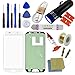 For Samsung Galaxy S6 Edge Screen Replacement, Sunmall Front Outer lens Glass Screen Replacement Repair Kit For Galaxy S6 Edge 5.1’ G920 G925A G925F G925P G925T G925V G925R4 With UV Glue (White)