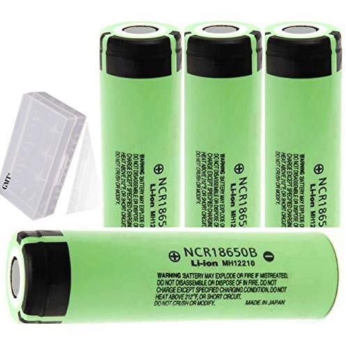Gmt Cases And 4 Pack Ncr18650b 3 7 Volt 18650 | Desertcart Guam
