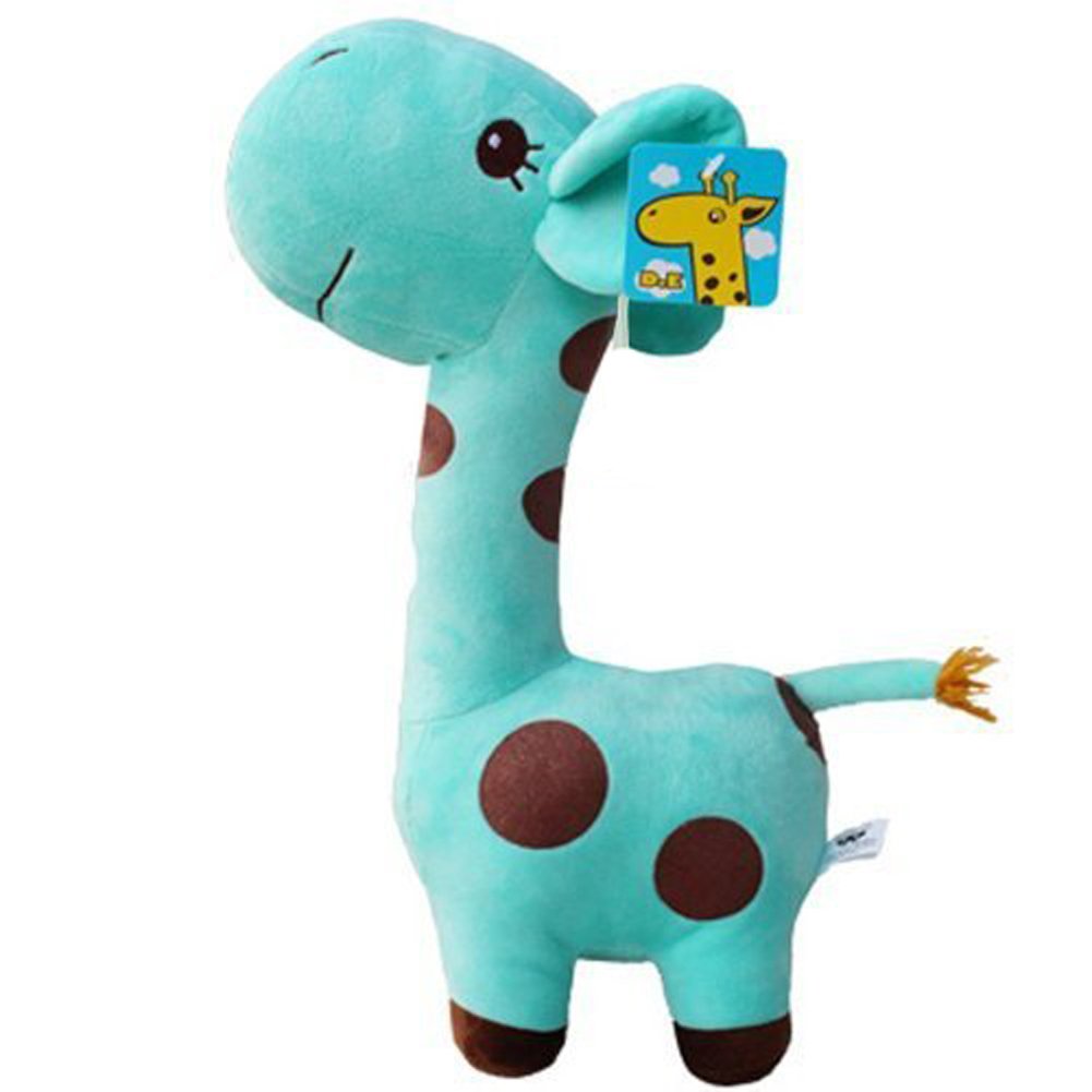 blue giraffe stuffed animal