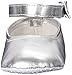 Luvable Friends Unisex Baby Crib Shoes, Silver, 6-12 Months