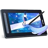 XP-PEN Drawing Tablet with Screen Artist 12 2nd, Graphic Pen Display Tablet with X3 Battery-Free Stylus 8192 Pen Pressure 127