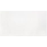 Sferra Canedo Nuovo Tub Mat &ndash; Textured Jacquard Bath Mat 20" x 35" &ndash; White