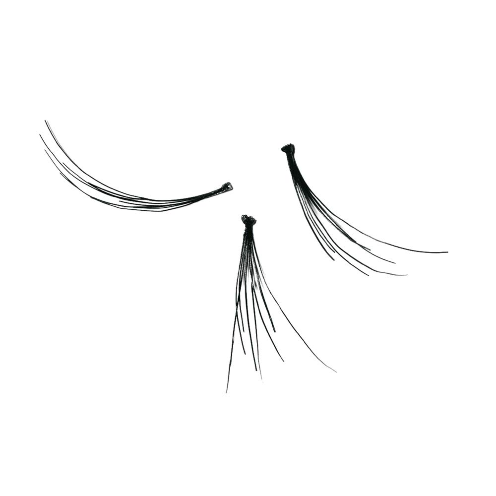ARTDECO Permanent Individual Lashes - Artificial Eyelashes, Single Lashes for Longer Term Wear - 48 pieces