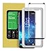 Atomany [Case Friendly] Galaxy S8 Screen Protector, HD Clear Tempered Glass Screen Protector [3D Full Coverage][Bubble Free][With Installation Tray] [Black] for Samsung Galaxy S8（5.8 inch）