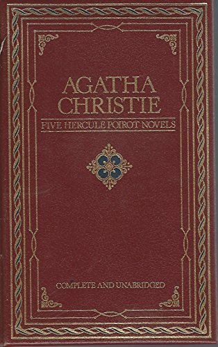 Agatha Christie 5 Five Hercule Poirot Novels Rh Value - 