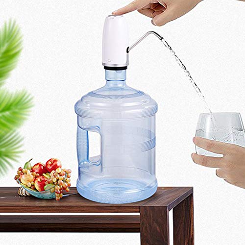 Clearance Sale!UMFun Electric Pumping Bucket Water Bracket Pure Bucket Water Dispenser (White)
