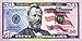 Bahia Collection by Dohler New 50 Dollar Bill Velour Brazilian Beach Towel 30x60 inches