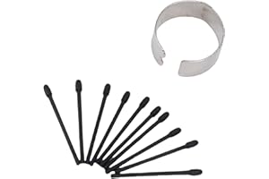 VELATEMOR 10 PCS Pen Tips Replacement, High Sensitivity Stylus Nibs, with Storage Box, for BOOXPen2 Pro Max Lumi2 Note Air2 N
