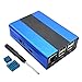 Eleduino Raspberry Pi 3 ,Pi 2, B+ Aluminum Alloy Case Enclosure with Heatsinks(Blue)