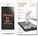 LABC, iPhone 6 Plus Screen Protector, Tempered Glass Screen/Phone Screen Protector/Ballistic Glass Protection/Ultra Slim Phone Screen Protector (0.2mm)/ Diamond Glass - (LABC-306)