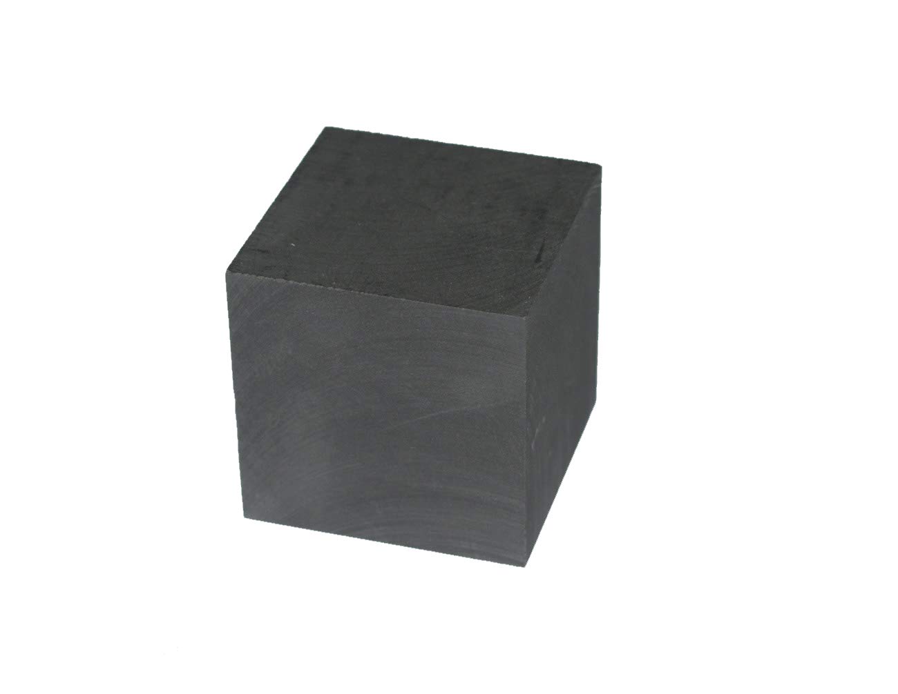 LLF 99.9% Purity Graphite Ingot Block EDM Graphite Plate Milling Surface (50MMx50MMx50MM)
