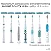 Sonisoft Sonicare Brush Heads (8 Pack) - Replacement Toothbrush Head For Philips Sonicare ProResults Fits Plaque Control, Gum Health, DiamondClean, Flexcare, EasyClean, and HealthyWhite