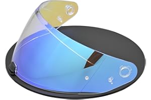 Logto Replacement Motorcycle Helmet Shield for I10 I70 HJ-31 Helmet Visor Shield Anti-Scratch Wearproof Windproof Universal Helmet Accessories