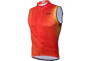 Uriah Men's Cycling Vest Reflective with Rear Zippered Bag