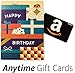 Amazon Happy Birthday Premium Greeting Card with Anytime Gift Card (Pack of 3)