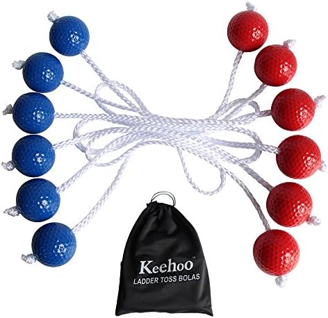 Keehoo Replacement Ladder Toss Bolas Made From Real Golf Balls(6 Pack)