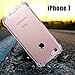 NeWisdom iPhone 8 case Clear, iPhone 7 Crystal Clear case,Shockproof, Shock-Resistant