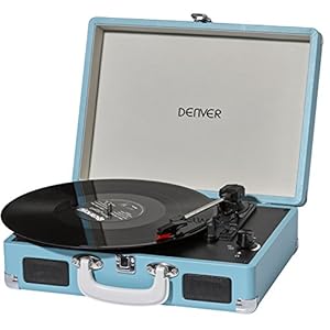 Denver Platenspeler in blauw (VPL-120)