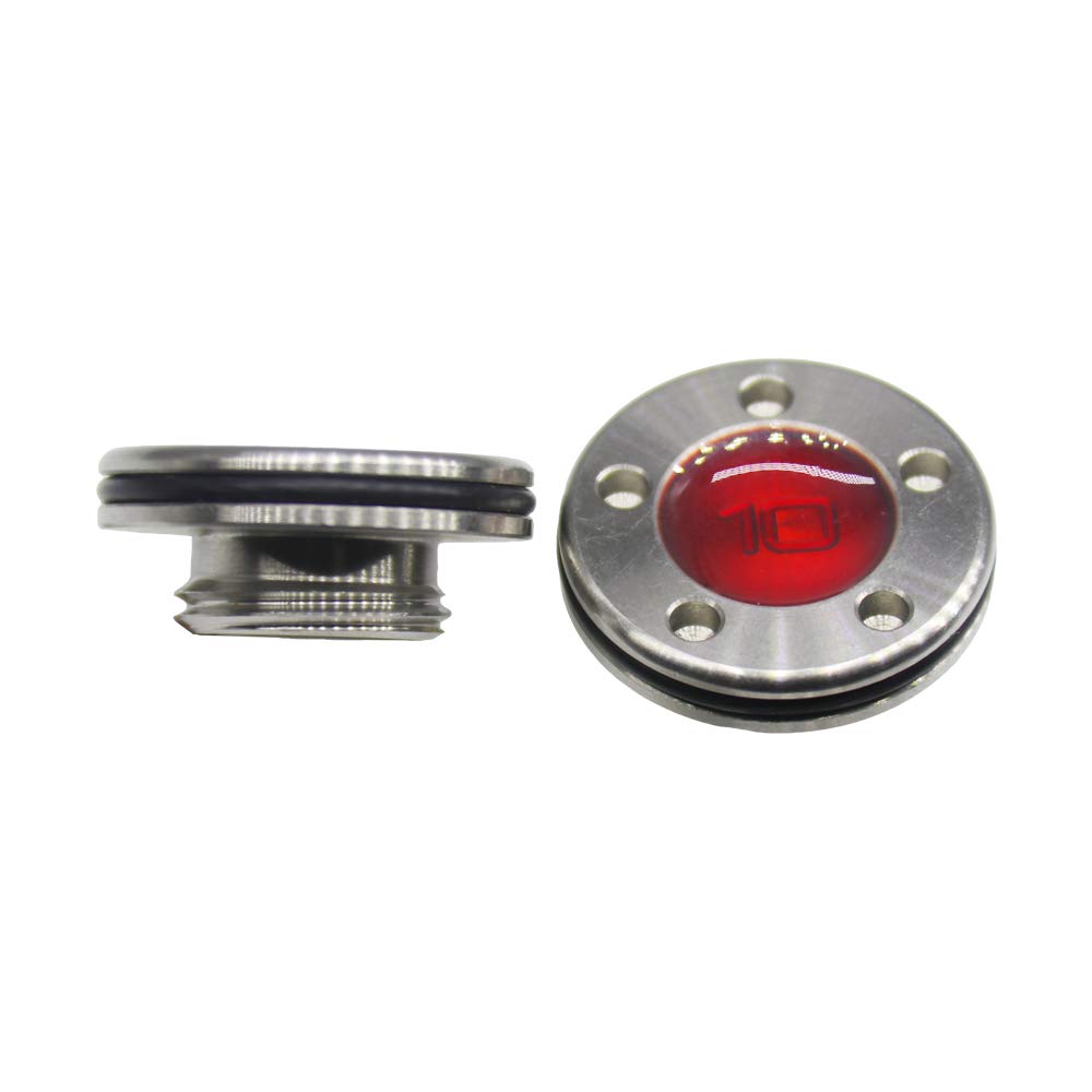 MamimamiH 2pcs Red Putter Weight Replacement for Scotty Cameron Fastback & Squareback