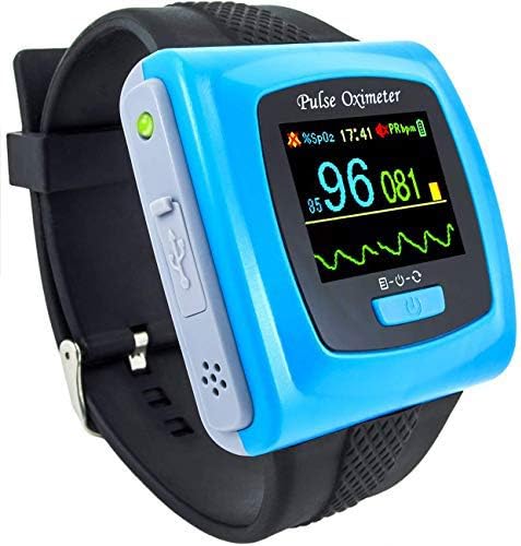 CONTEC CMS50F White Digital SPO2 Oxygen Monitor Wrist Pulse Oximeter