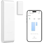 SONOFF SenseGuard DW Gen2 SNZB-04PR2 Zigbee Door Window Contact Sensor, Open/Close Monitoring, Tamper Proof, Phone Alert, Home Security Alarm, Works with Alexa, Home Assistant &amp; SmartThings, 1-Pack