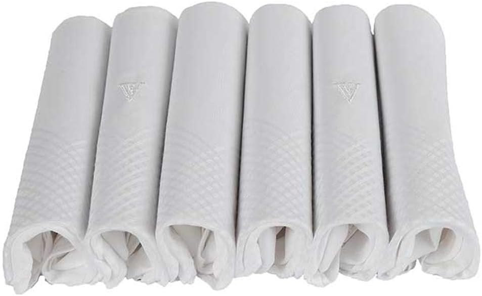 Van Heusen Men's Cotton Handkerchief (Pack of 6) (8904241906423