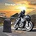 Motorcycle Cover,WDLHQC Waterproof Motorcycle Cover All Weather Outdoor Protection,Oxford Durable & Tear Proof,Precision Fit for 105 inch Motors