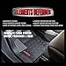 Elements Defender 2013-2018 Ford Escape Floor Mats (Front & Rear Liners - 100% Weather Resistant) 1st & 2nd Row Liners Fits All 2013, 2014, 2015, 2016, 2017, 2018 Escape Models (Including C-Max)