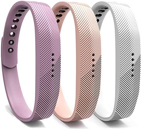 Bexido for Fitbit Flex 2 Strap Band, Replacement Accessory Soft Silicone Sport Bracelet Wristband for Fitbit Flex 2 Small Large