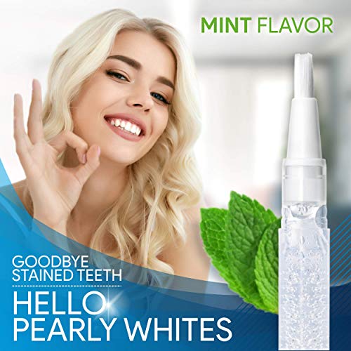Dental Duty Teeth Whitening Pen (2 Pens), 35% Carbamide Peroxide Gel, 30+Uses, Stain Remover For Beautiful Pearl White Smile, Best Effective Tooth Whitener, Bright Flawless Smile, Natural Mint Flavor. - Thumbnail 6