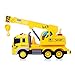 Inertia Crane Truck Toys,Fun Construction Vehicles with Light And Music for Kids