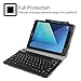 Fintie Keyboard Case for Samsung Galaxy Tab S3 9.7, Premium PU Leather Stand Cover with S Pen Protective Holder Detachable Wireless Bluetooth Keyboard for Tab S3 9.7(SM-T820/T825/T827), Composition