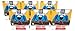 Blue Dog Bakery Natural Dog Treats, More Crunch Large, Grain Free, Peanut Butter Flavor, 16oz (6 Count)