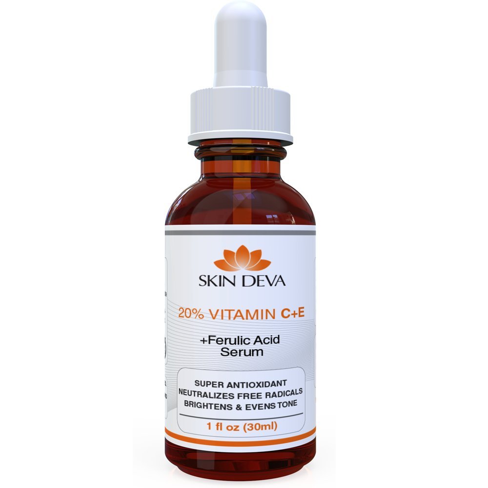 20 Vitamin C & E Plus Ferulic Acid Serum Rejuvenates Skin to Fresh & Beautiful w/Super