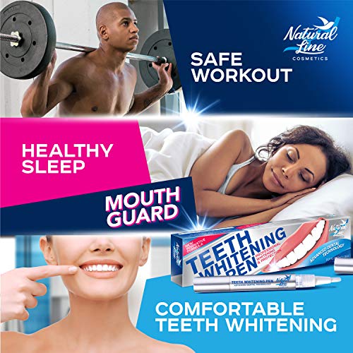 Mouth Guard for Teeth Grinding Night Clenching Bruxism Dental Guard Pack of 5 Moldable Mouthguards Sports Bite Anti Grind Sleep Guard