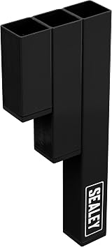 Sealey Magnetic Cable Tie Holder Black APCTHB Steel 3 Compartments 200 Ties view 7