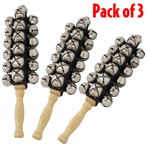 Performance Plus SBL25 Professional Sleigh Bells 25 Nickel Plated