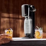 SodaStream Art Sparkling Water Maker Black with 60L CO2 Cylinder 1L Bottle view 2