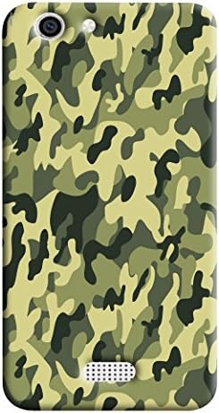 Rkmobiles Printed Back Cover For LYF C451 Back Cover (Print Camouflage)