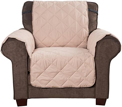 HAPYFOST Armchair Covers Chair Slipcover Sofa Furniture Protector Waterproof, Chair, Tan